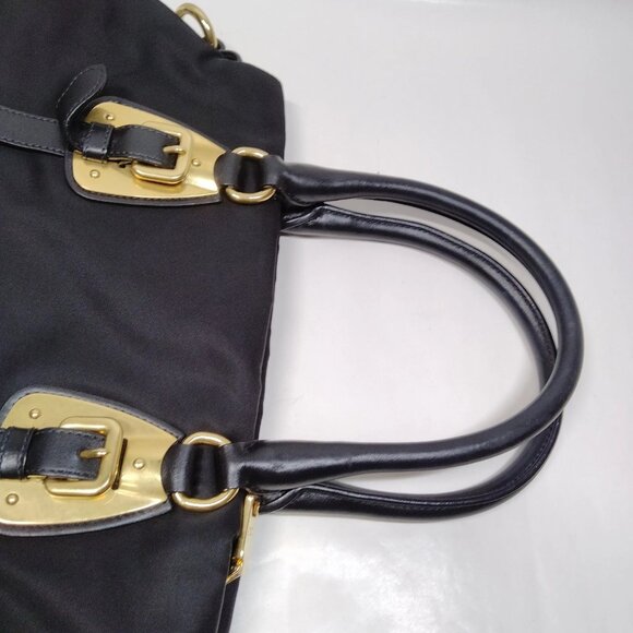 Prada Hand Bag Black Nylon mon650-102925 - Picture 5 of 16